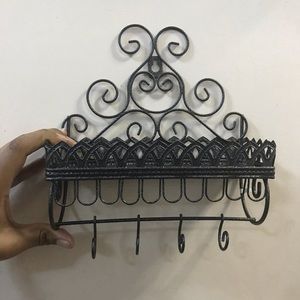 Jewelry holder / rack and trinket dish
